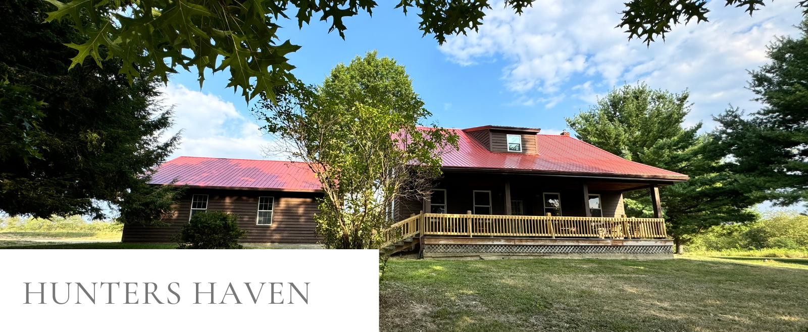 Hunters Haven Lodge on its 13 private acres