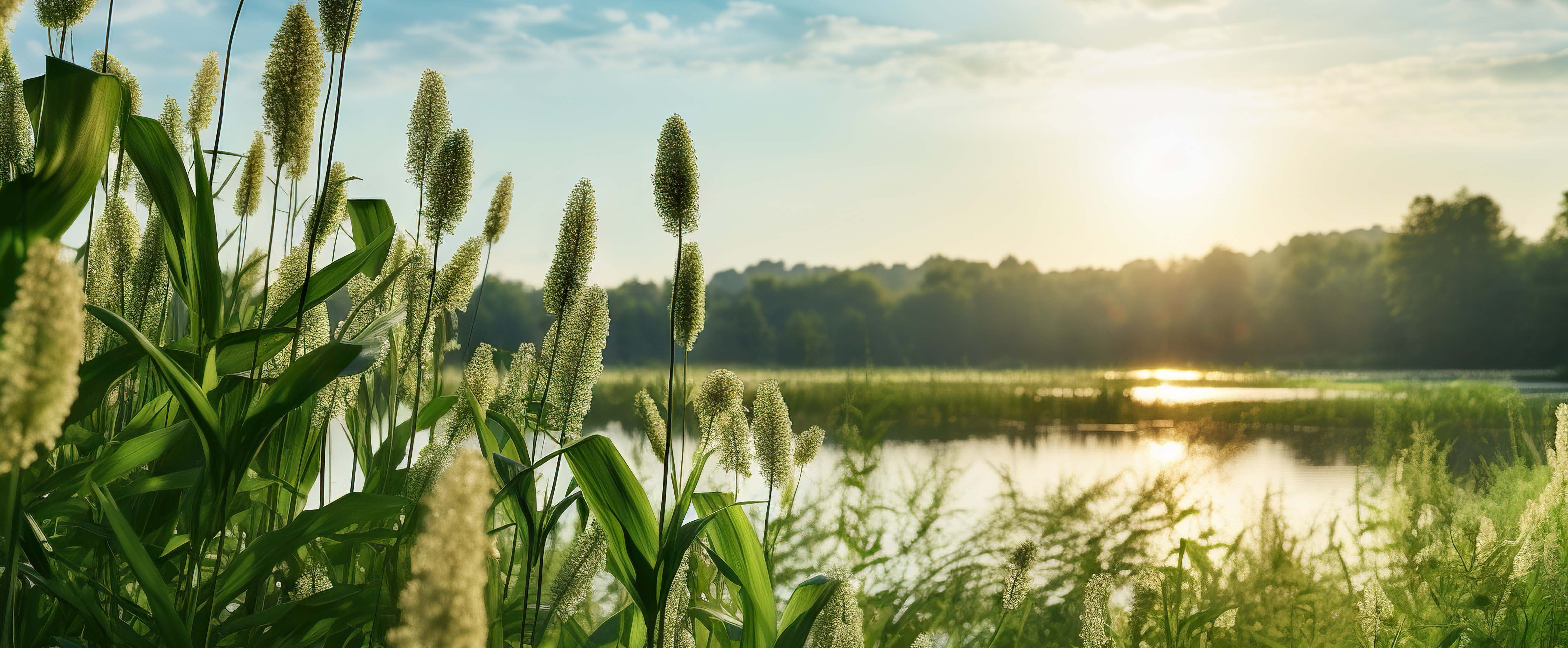 Atwood Lake in the Ohio countryside