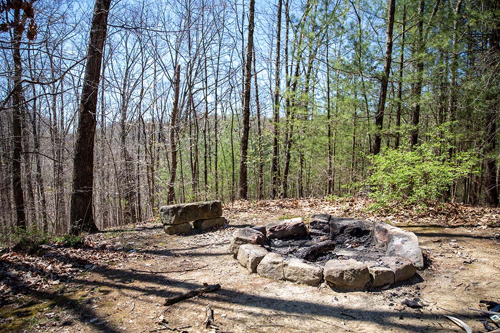 stone ring fire pit