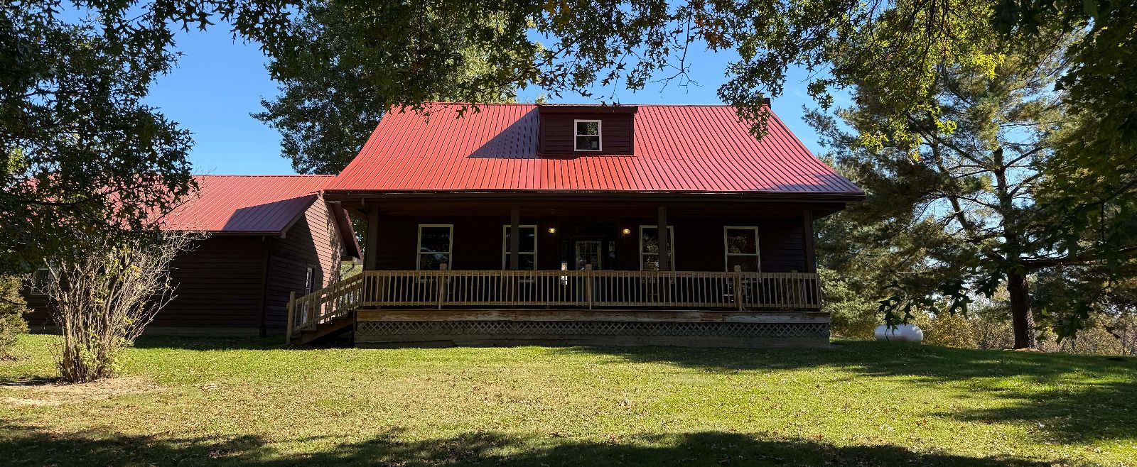 Hunters Haven Lodge on its 13 private acres