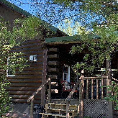Front of the Richmond Cabin