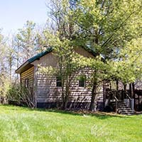 Front of the Richmond Cabin