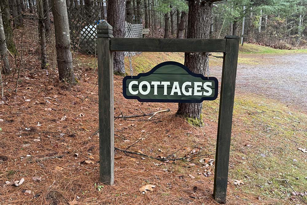 cottages signage