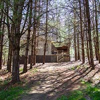 Wildwood cabin front