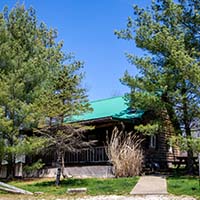 Front of the Wilmington Cabin
